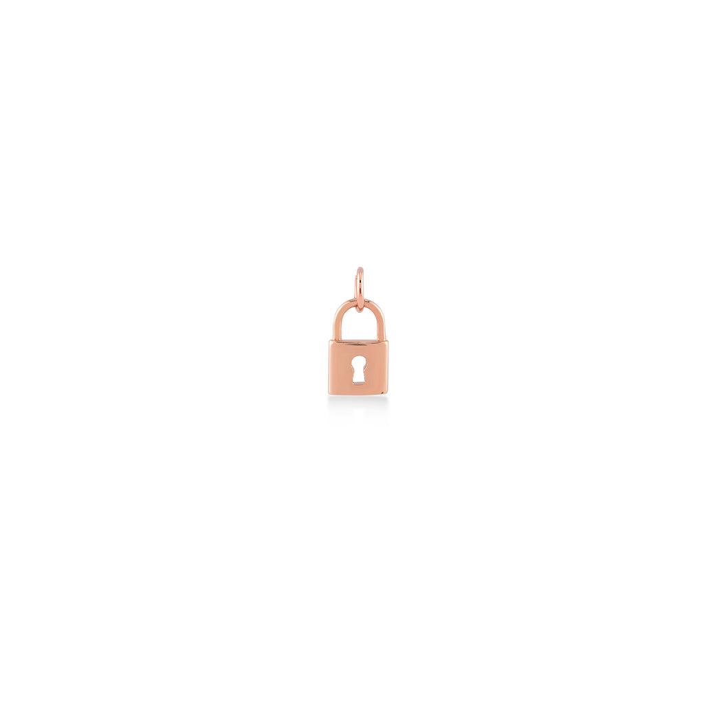 Padlock Gold Charm