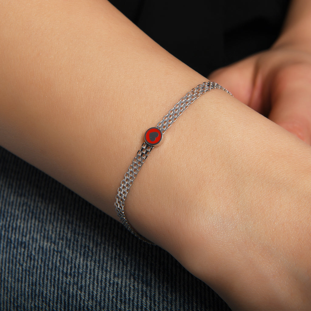 Hazalink | Customizable Silver Bracelet